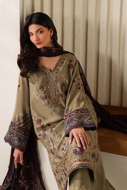 Iznik | Chinon Chiffon | UE-614 - Dress - available at Maria Faisal in UK and USA.