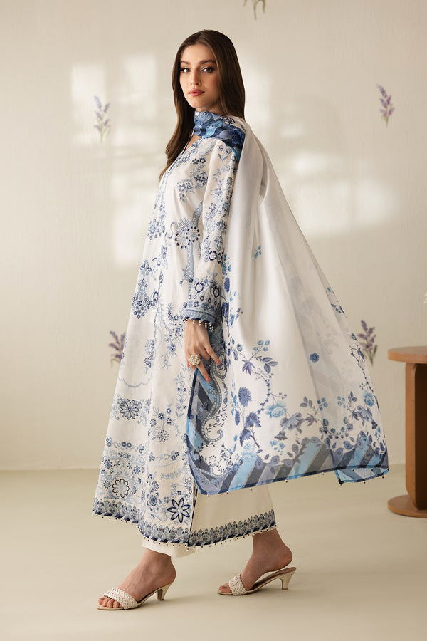 Baroque | Luxury Summer Pret | UF-4423 - Luxury Dress - available at Maria Faisal in UK and USA.