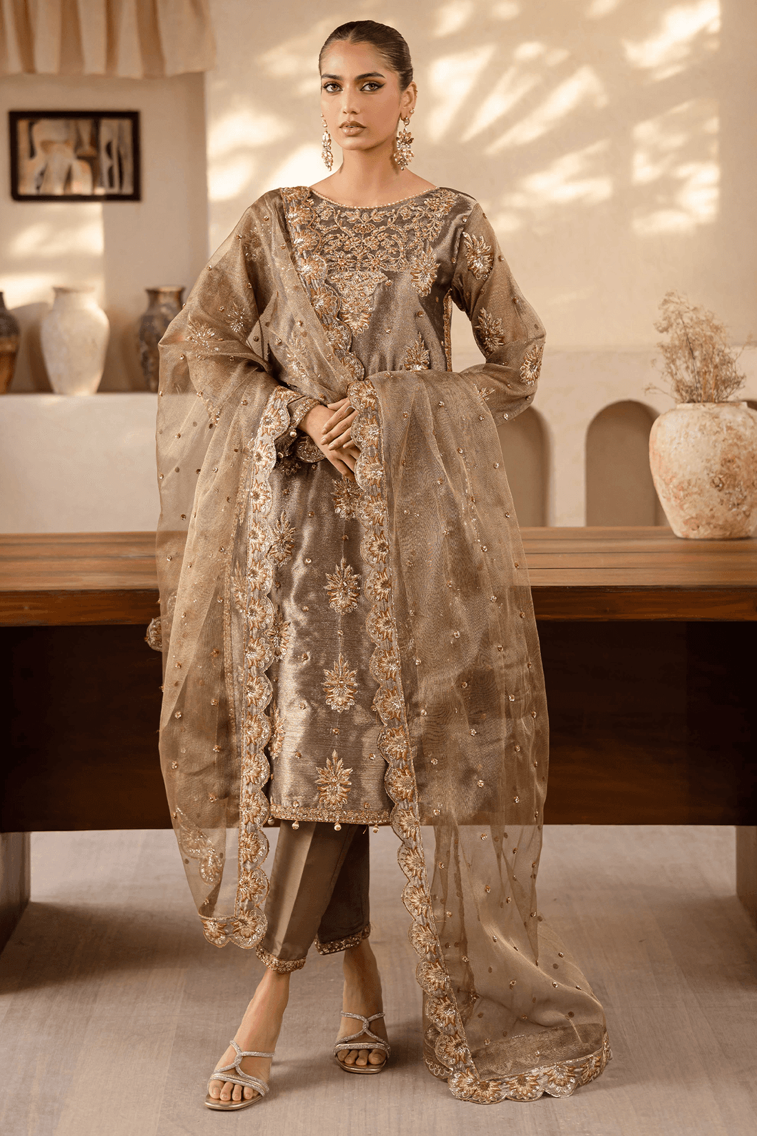 Emaan Adeel | Noore Festive Formals | RAVEEN by Maria Faisal - Registered Vendor of : Emaan Adeel - type : Ladies Clothes - 100% original wedding dresses