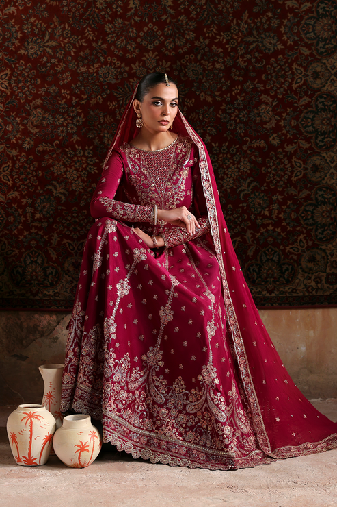Emaan Adeel | Afsana e Silk | MAHIRA - Formal Dress - available at Maria Faisal in UK and USA.
