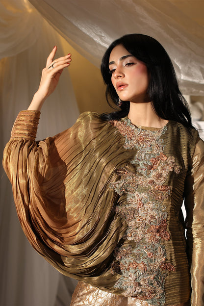 Musferah Saad | Casa Blance |Avant Garde - Bridal Dress - available at Maria Faisal in UK and USA.