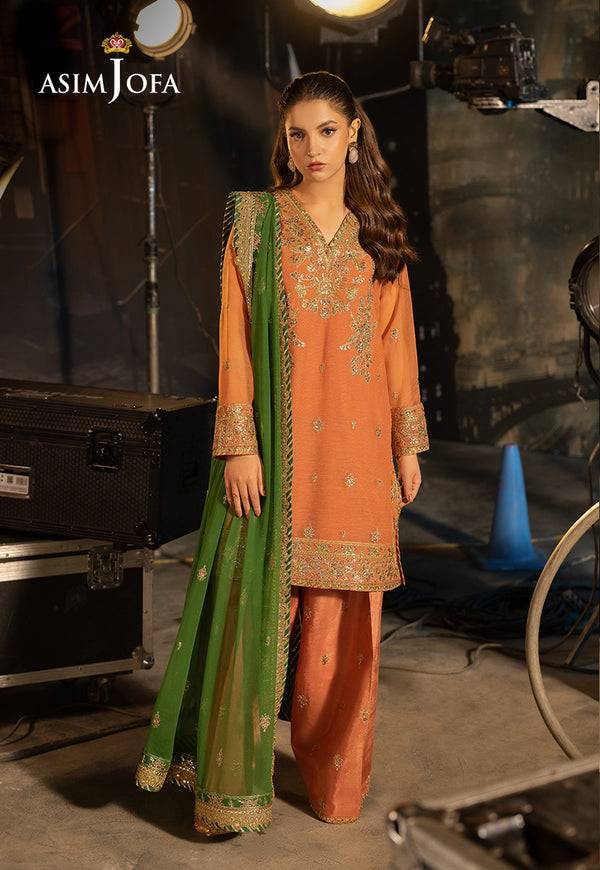 Asim Jofa | Festive Collection 25 | AJLF-03 by Maria Faisal - Registered Vendor of : Asim Jofa - type : Ladies Clothes - 100% original wedding dresses