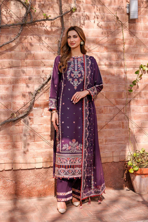 Farasha | Kaavish Lawn 24 | SHADOW BERRY - Waniyas