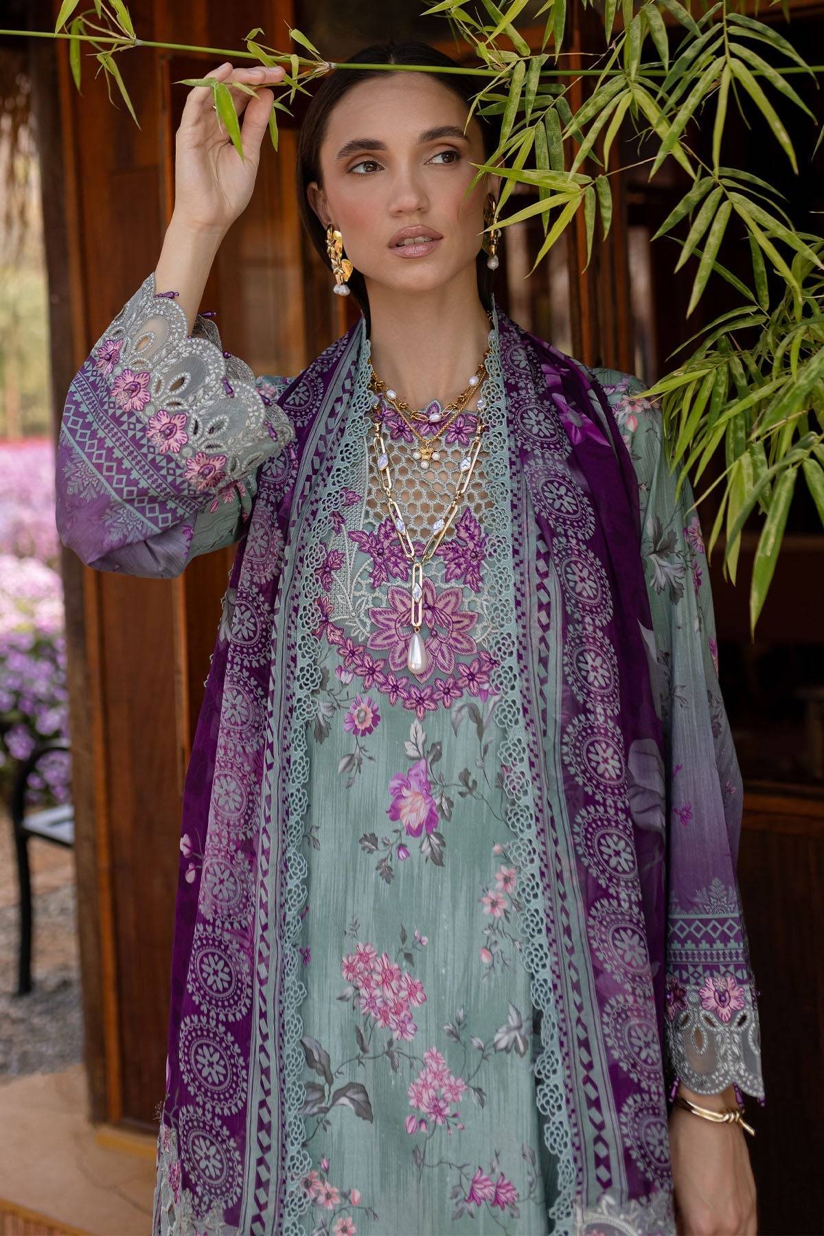 Nureh | Bloom 25 | BL-02 by Maria Faisal - Registered Vendor of : Nureh - type : Ladies Clothes - 100% original wedding dresses