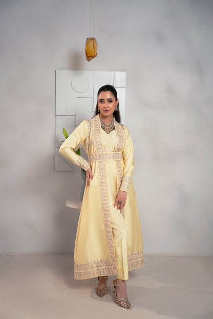 Fozia Khalid | Dilkash Festive Wear 25 | Sahar - Formal Dress - available at Maria Faisal in UK and USA.
