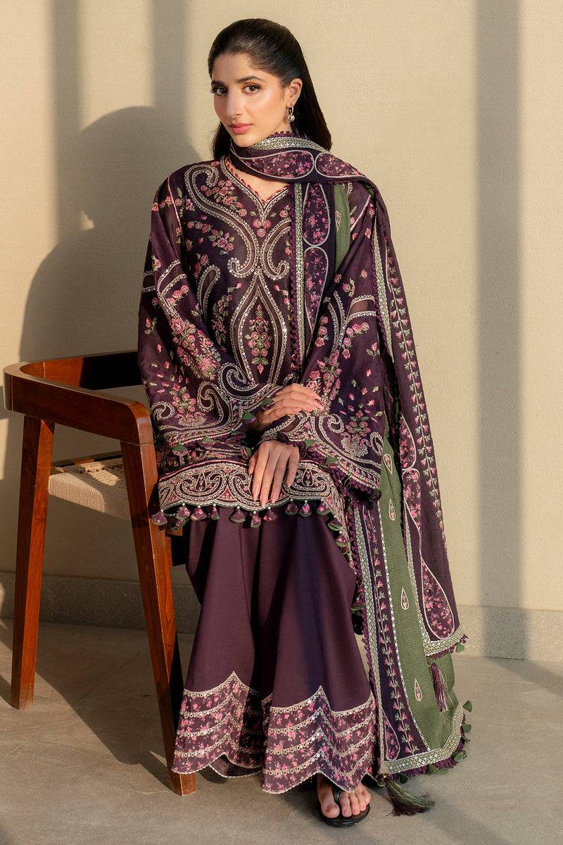 Jazmin | Shahkaar Luxury Lawn 25 | SL25-D6 by Maria Faisal - Registered Vendor of : Jazmin - type : Ladies Clothes - 100% original wedding dresses