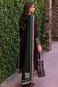 Jazmin | Winter Edition 24 | SLUB KHADDAR-DW23-D4 - Designer Dress with Intricate embroidery and embellishments. Shop elegent wedding dress at Maria Faisal.