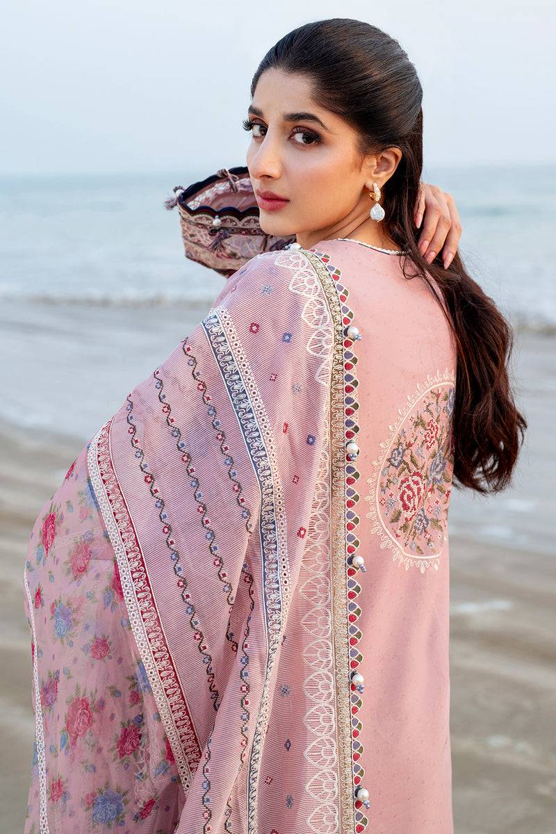 Jazmin | Shahkaar Luxury Lawn 25 | SL25-D2 by Maria Faisal - Registered Vendor of : Jazmin - type : Ladies Clothes - 100% original wedding dresses