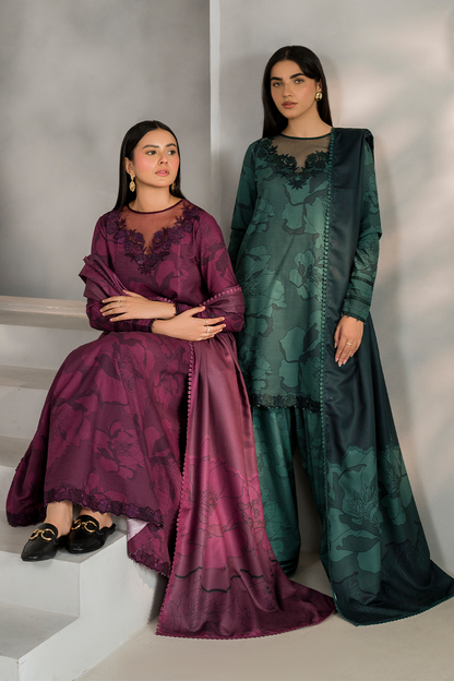 Iznik | Exclusive Winter | UE-351 - Ladies Clothes - Maria Faisal