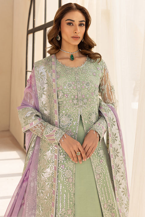 Farasha | Lu Zella Premium Formals 25 | Sage Luxe - Ladies Clothes - Maria Faisal