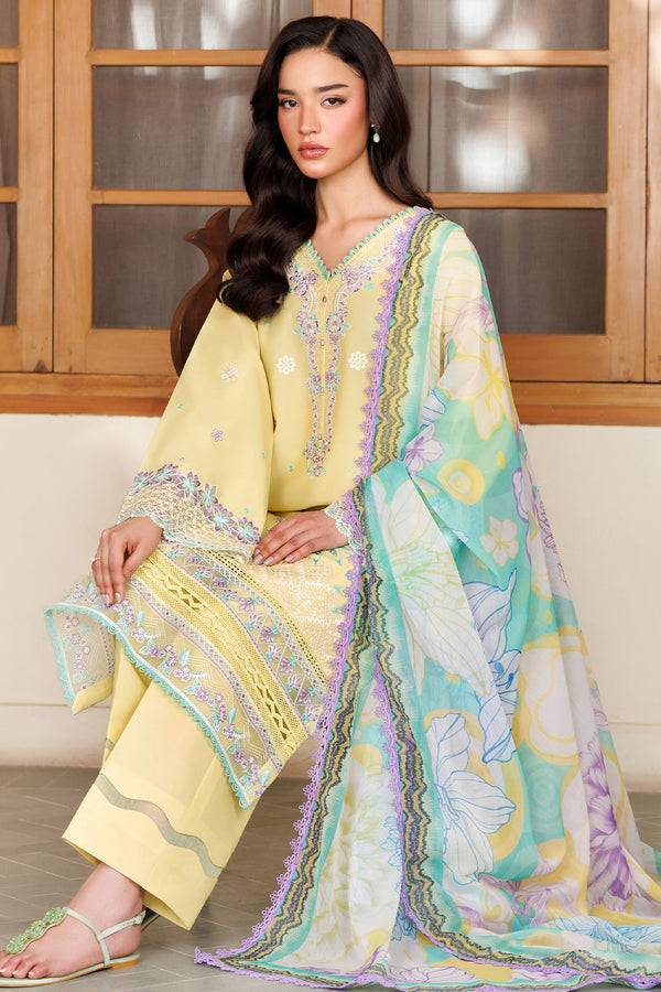 Farasha | Summer Weaves Embroidered Lawn | Daisy Dreams by Maria Faisal - Registered Vendor of : Farasha - type : Ladies Clothes - 100% original wedding dresses