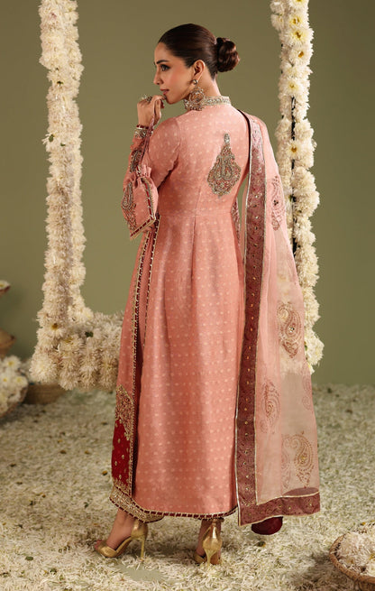 Maya | Jahanara Festive Edit 26 | MEERAS - Formal Dress - available at Maria Faisal in UK and USA.
