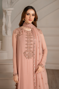 Iznik I Festive Formal I UE-479 Embroidered Chiffon - Ladies Clothes - Maria Faisal