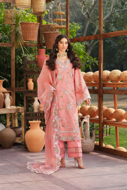 Maryam Hussain | Luxury Lawn 26 | Dimple - Luxury Dress - available at Maria Faisal in UK and USA.