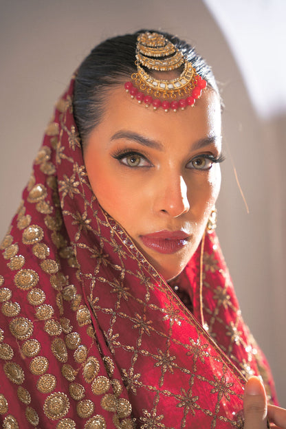 Fozia Khalid | Dilkash Festive Wear 25 | Gulbahar - Formal Dress - available at Maria Faisal in UK and USA.