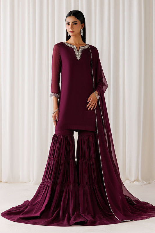 Baroque  | Luxury Pret 26 | EN-1292 - Luxury Dress - available at Maria Faisal in UK and USA.