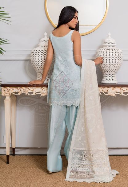 Layla Chatoor | Pret A Porter | LC-40 - Luxury Dress - available at Maria Faisal in UK and USA.