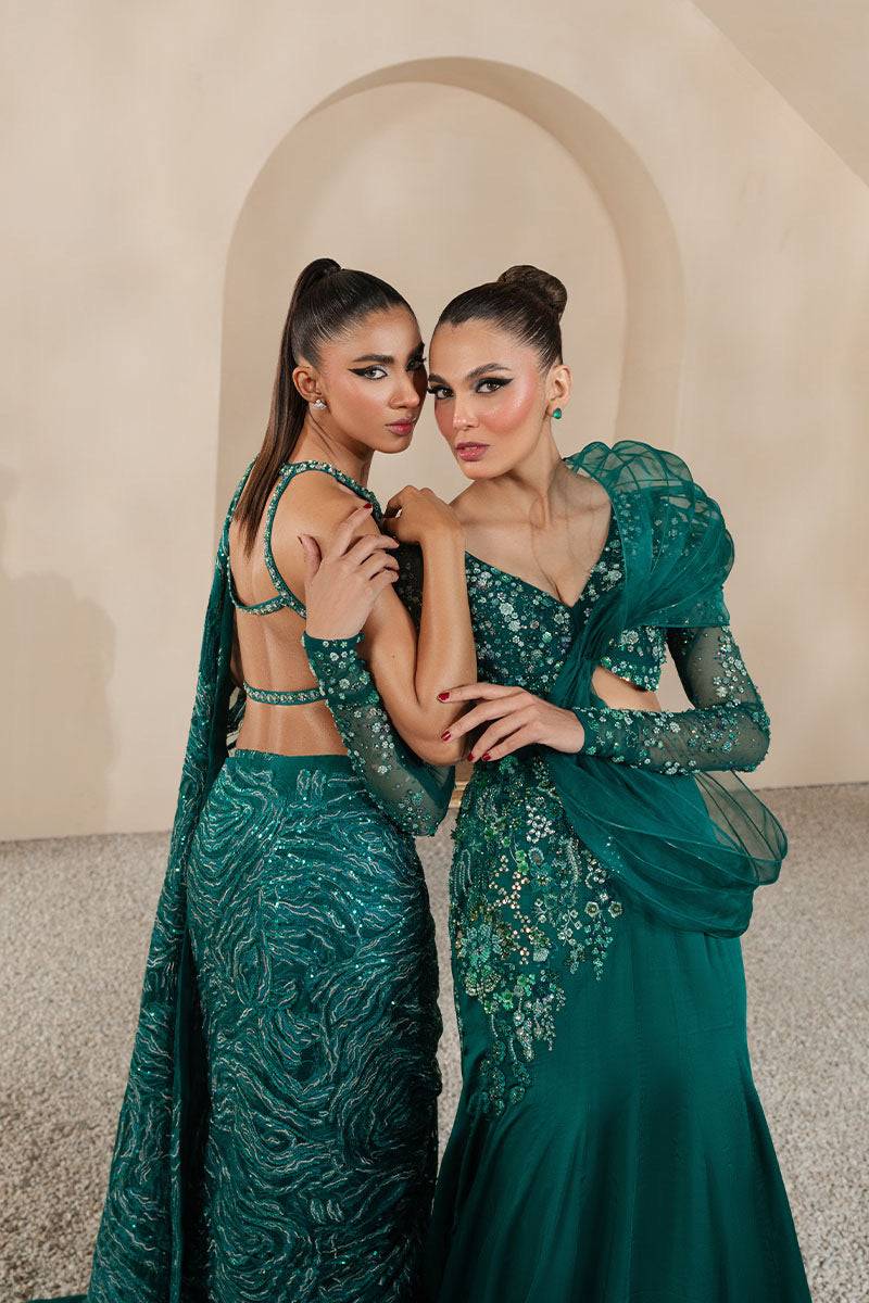 Khakaa | Serie Luxuriante 25 | Meraki Mystique - Ladies Clothes - Maria Faisal