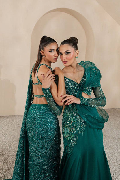 Khakaa | Serie Luxuriante 25 | Meraki Mystique - Ladies Clothes - Maria Faisal