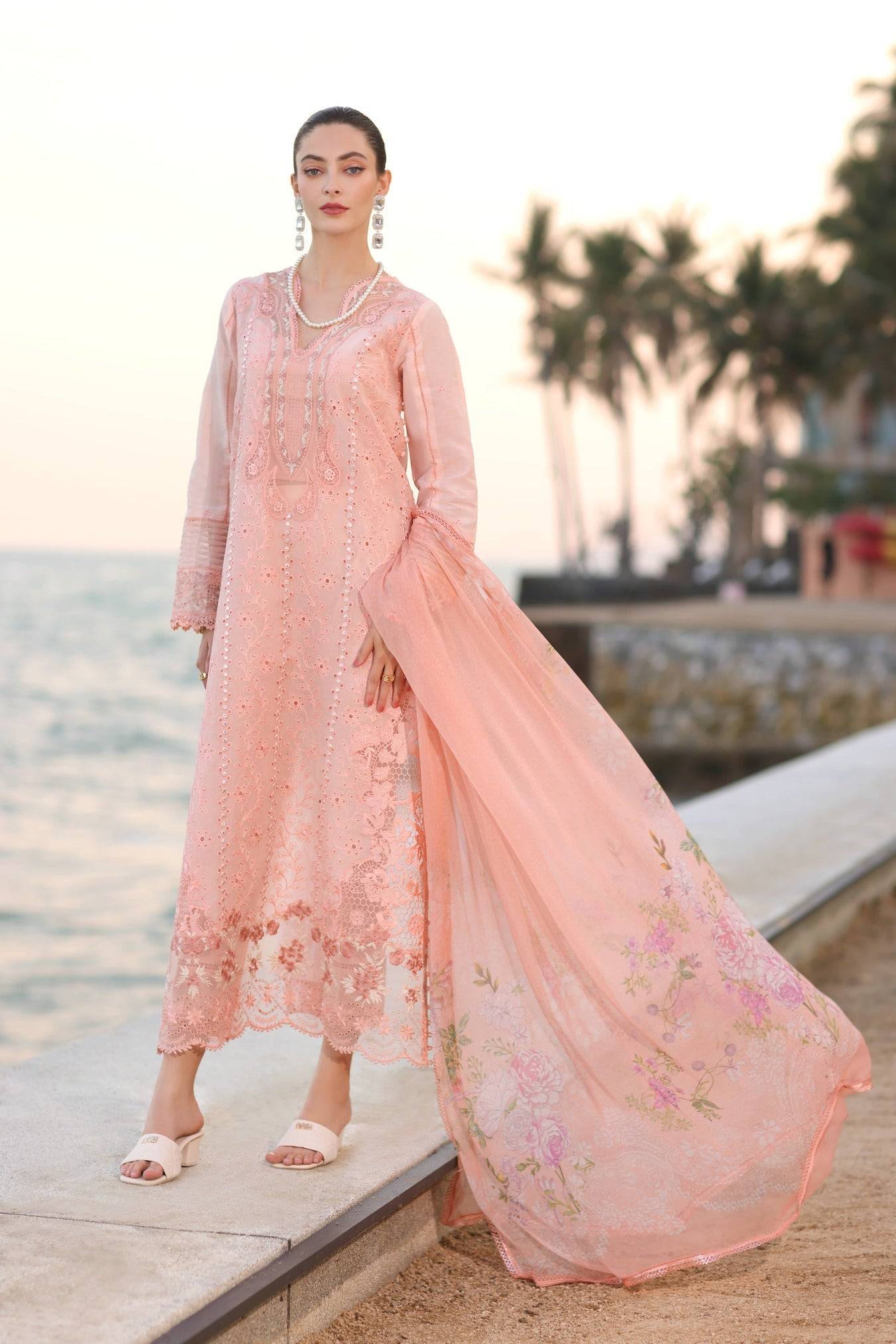 Noor by Saadia Asad | Eid Luxury Laserkari 25 | D3-B by Maria Faisal - Registered Vendor of : Noor by Saadia Asad - type : Ladies Clothes - 100% original wedding dresses