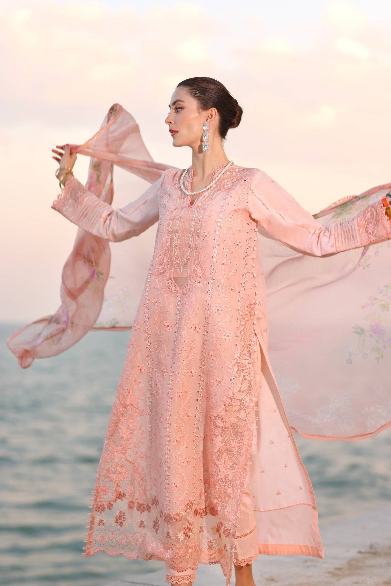 Noor by Saadia Asad | Eid Luxury Laserkari 25 | D3-B by Maria Faisal - Registered Vendor of : Noor by Saadia Asad - type : Ladies Clothes - 100% original wedding dresses