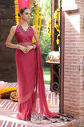 Chinyere | Formal Wedding Exclusive | RUBY DUST SARI (AA5031) by Maria Faisal - Registered Vendor of : Chinyere - type : Ladies Clothes - 100% original wedding dresses