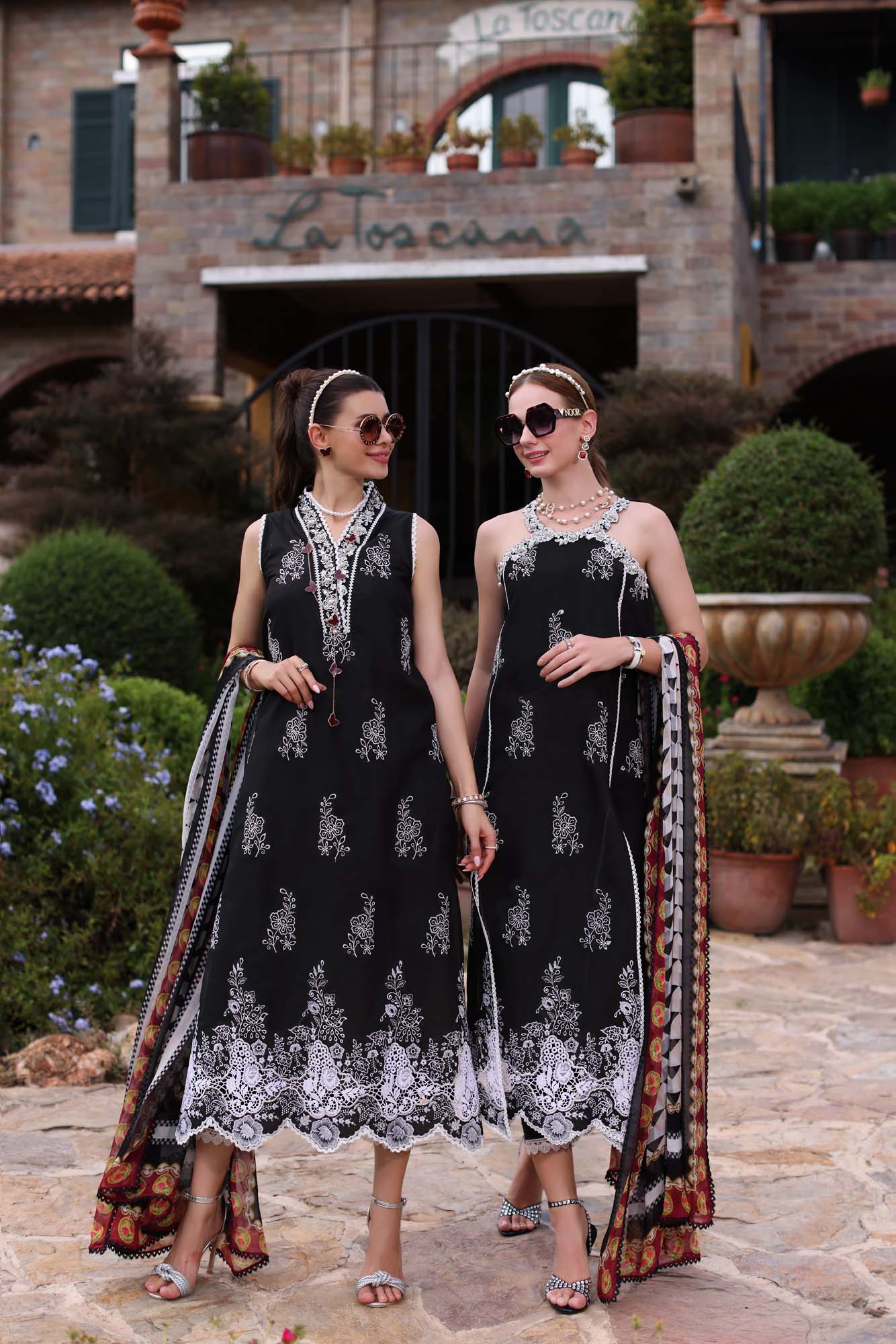 Noor by Saadia Asad | Eid Luxe Printkari 24 | D6 - Maria Faisal