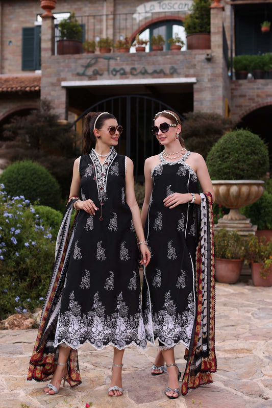 Noor by Saadia Asad | Eid Luxe Printkari 24 | D6 - Maria Faisal