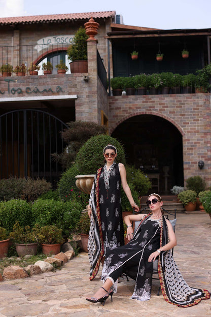 Noor by Saadia Asad | Eid Luxe Printkari 24 | D6 - Maria Faisal