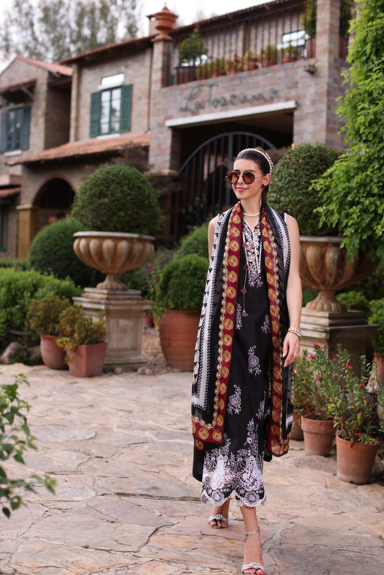 Noor by Saadia Asad | Eid Luxe Printkari 24 | D6 - Maria Faisal