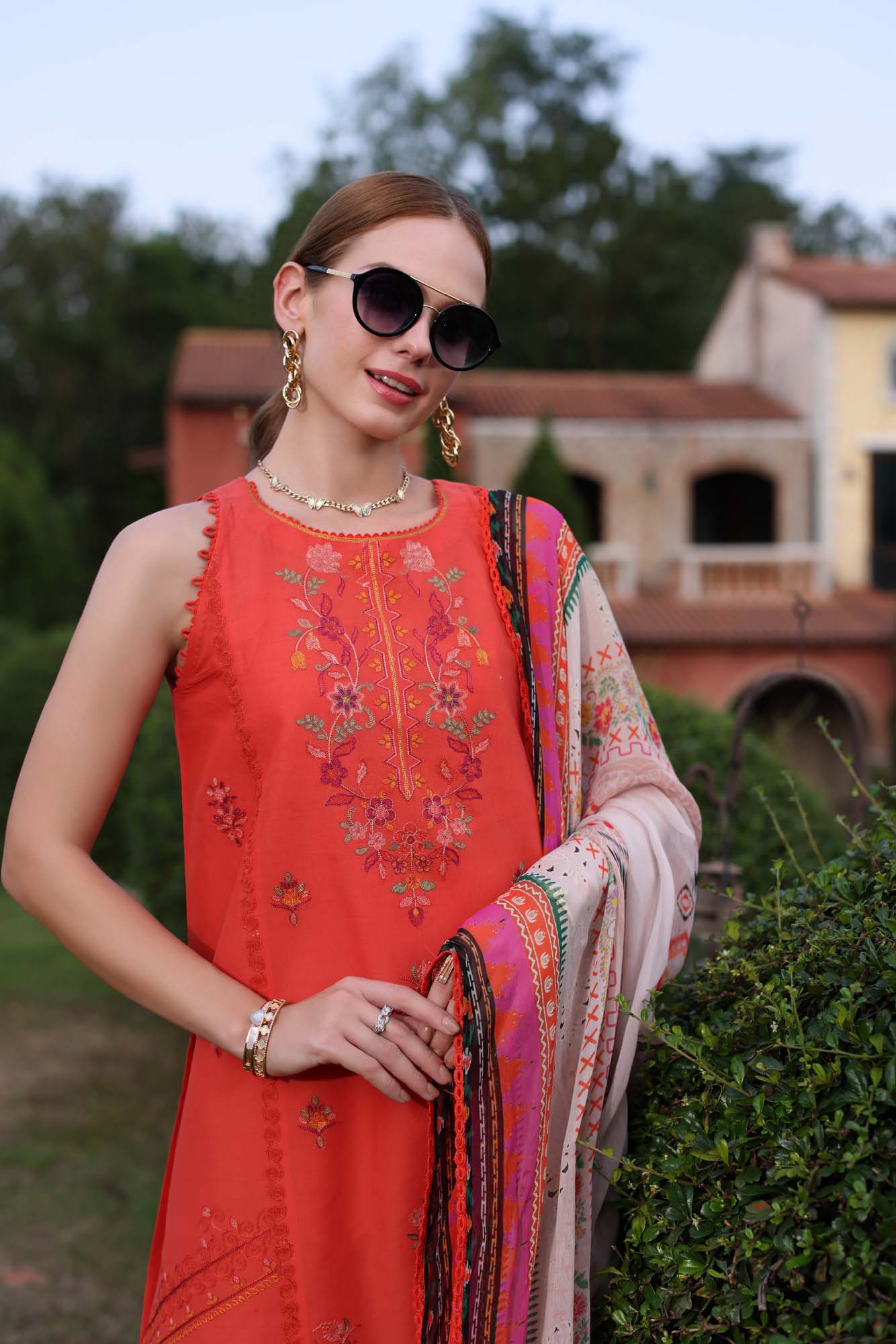 Noor by Saadia Asad | Eid Luxe Printkari 24 | D3 - Maria Faisal