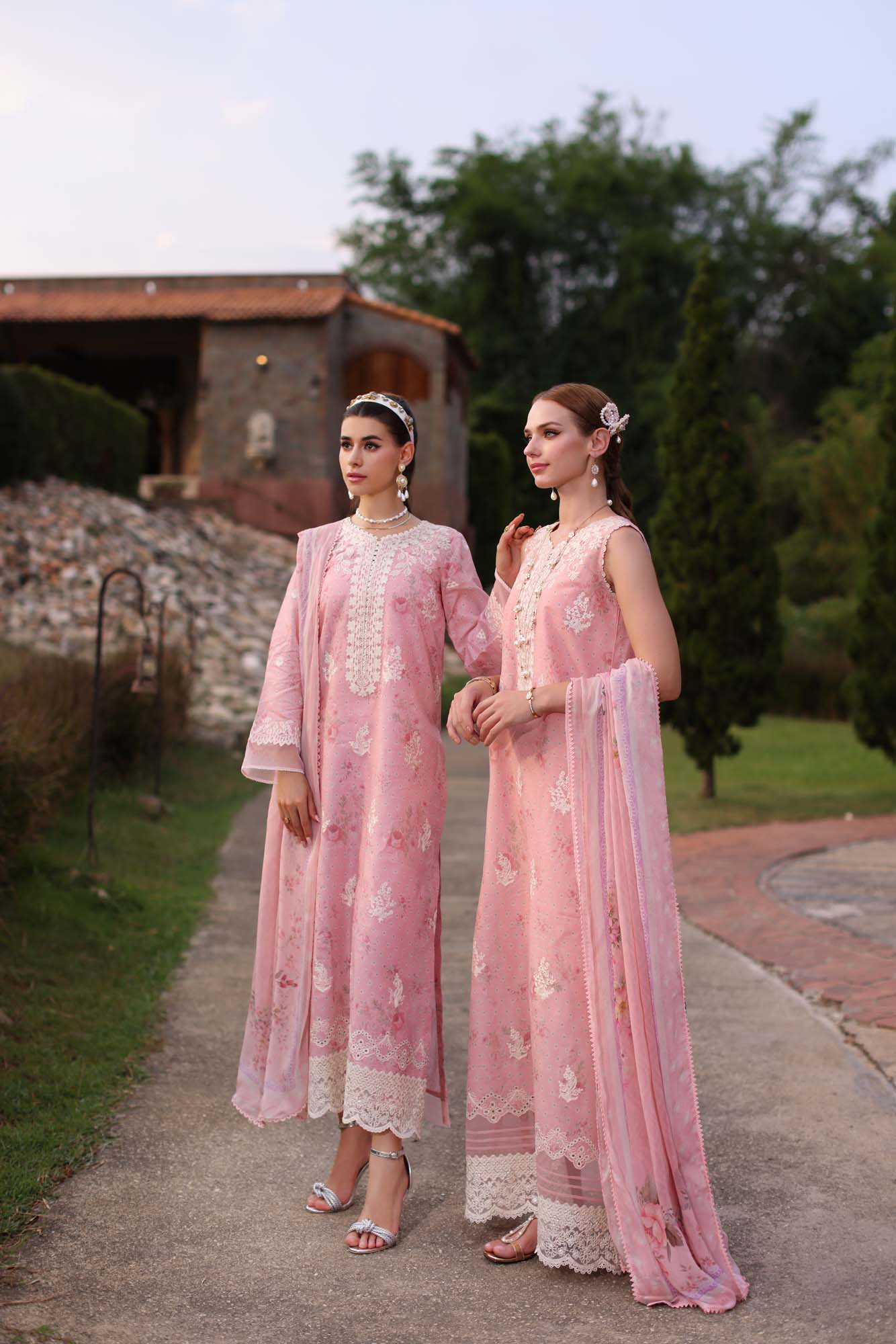 Noor by Saadia Asad | Eid Luxe Printkari 24 | D7 - Maria Faisal