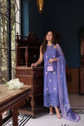 Noor by Saadia Asad | Eid Luxury Schiffli Laserkari 25 | D2- Indigo by Maria Faisal - Registered Vendor of : Noor by Saadia Asad - type : Ladies Clothes - 100% original wedding dresses