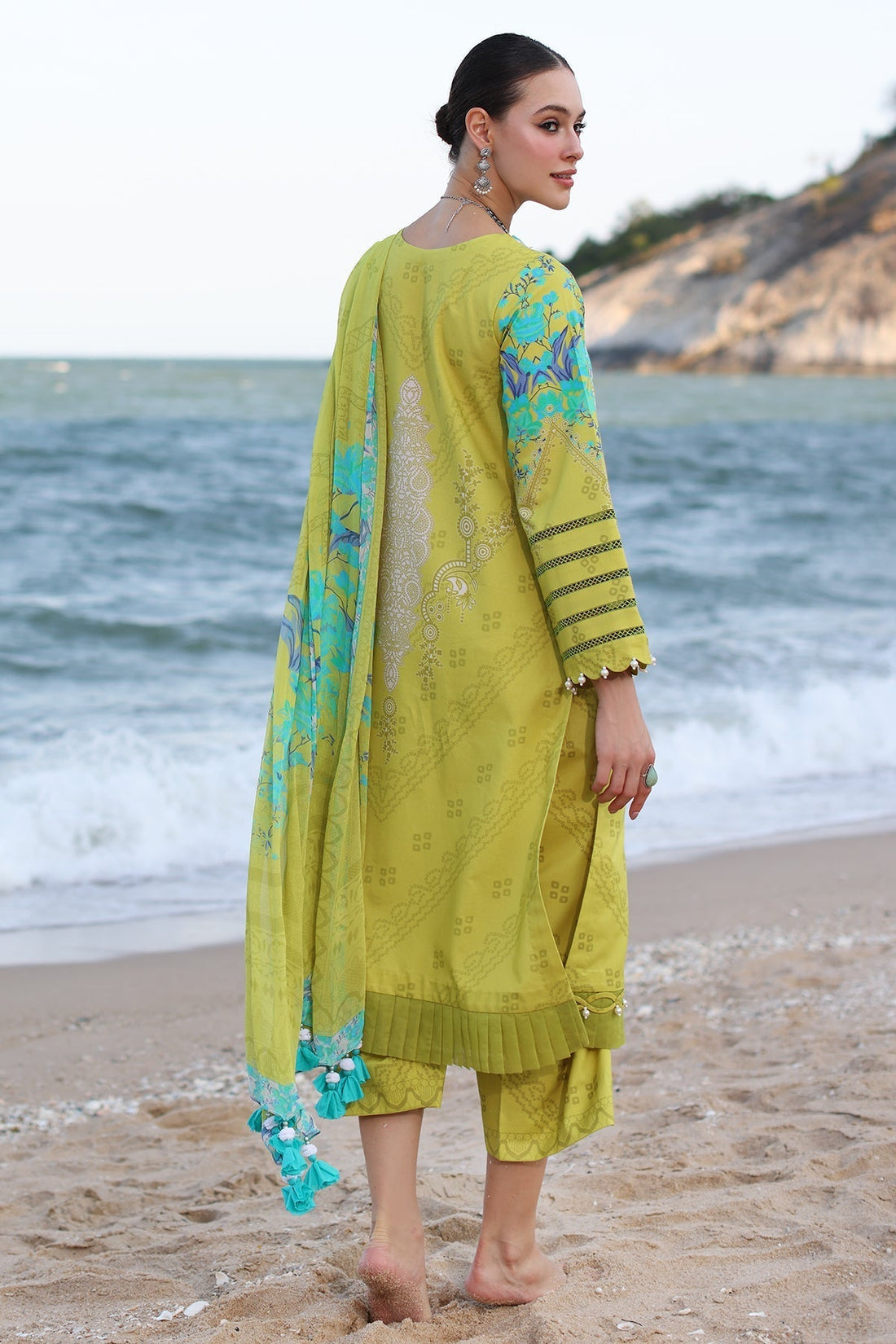 Charizma | C Prints Vol 6 | CP4-48 - Designer Dress with Intricate embroidery and embellishments. Shop elegent wedding dress at Maria Faisal.