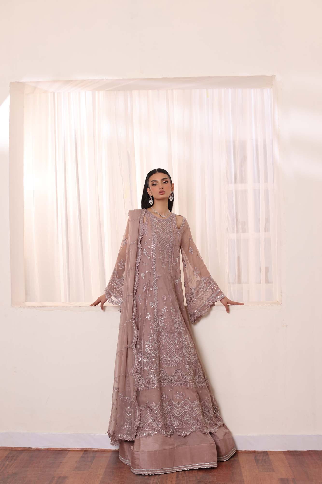 Noor by Saadia Asad | Noor Chiffon De Luxe | D7 - Wedding Dress - Maria Faisal