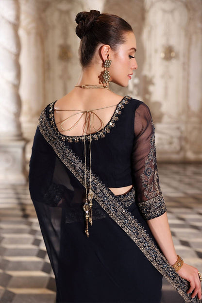 Chinyere | Formal Wedding Exclusive | ROYAL PEACE S SARI (AA5338) by Maria Faisal - Registered Vendor of : Chinyere - type : Ladies Clothes - 100% original wedding dresses