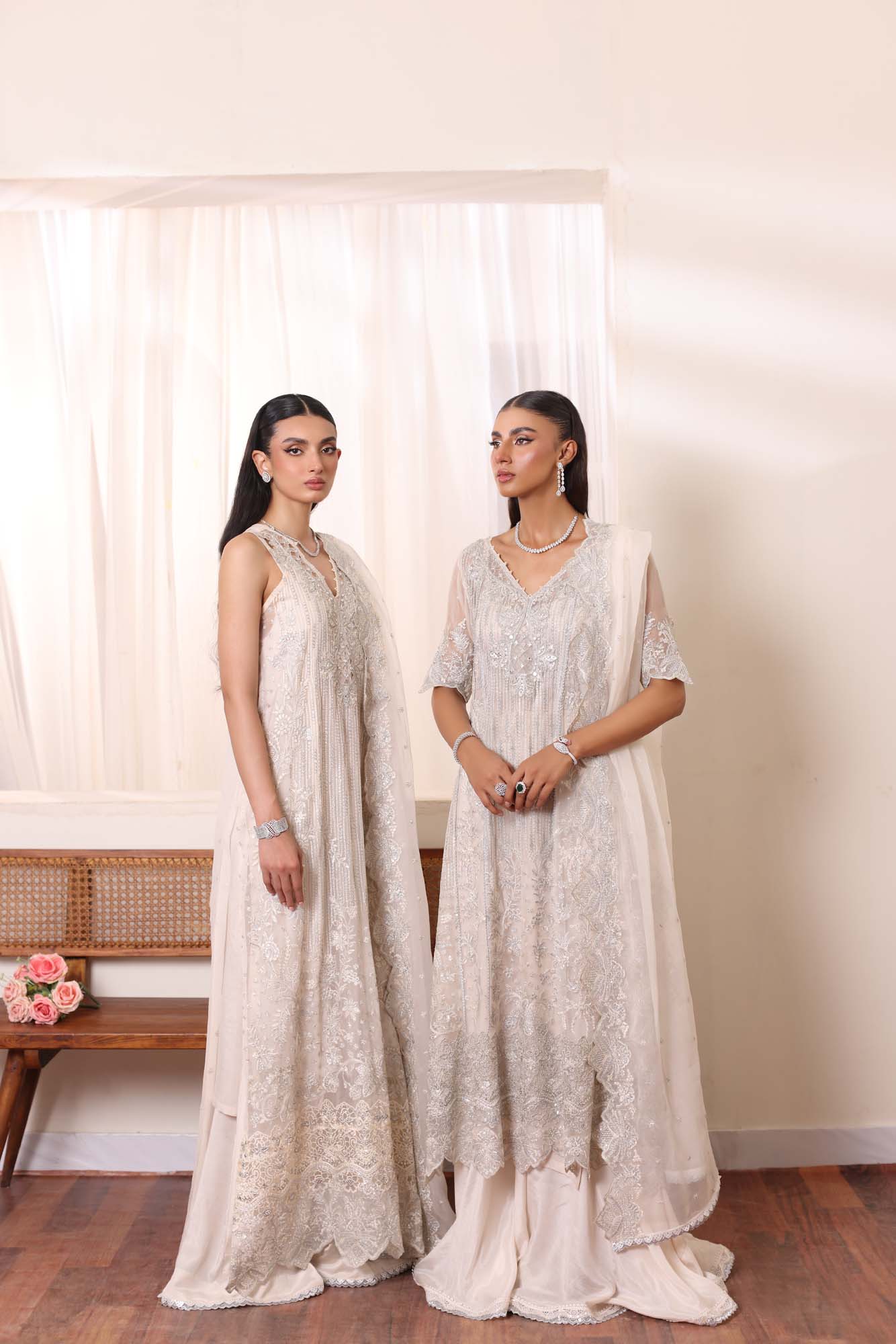 Noor by Saadia Asad | Noor Chiffon De Luxe | D5 - Wedding Dress - Maria Faisal