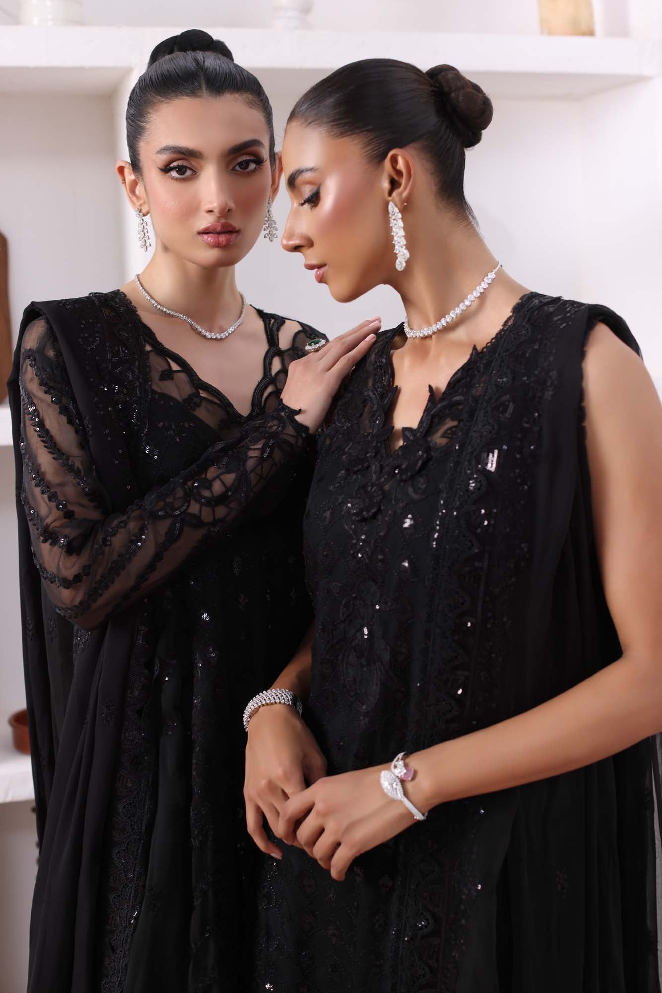 Noor by Saadia Asad | Noor Chiffon De Luxe | D4 - Wedding Dress - Maria Faisal