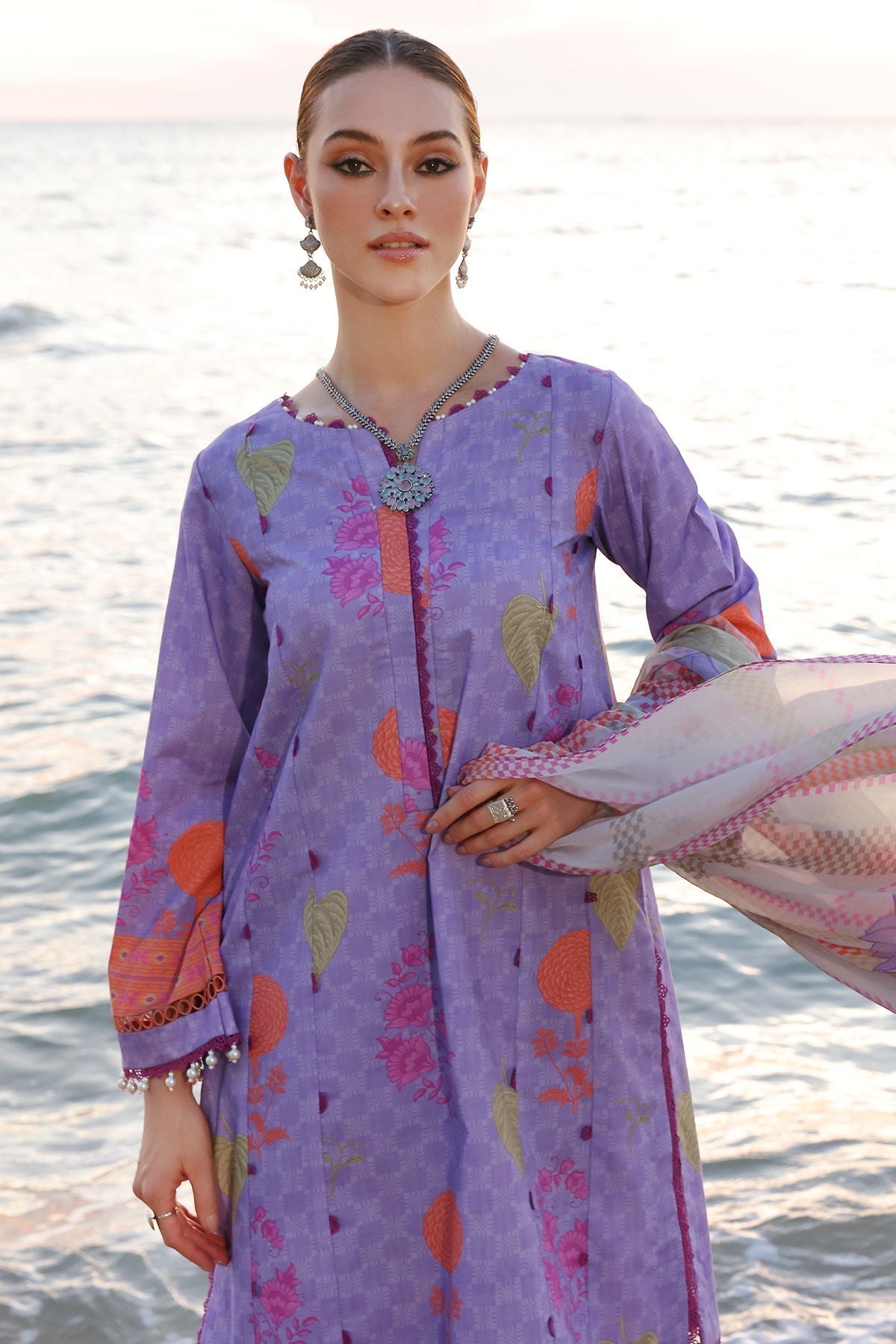 Charizma | C Prints Vol 6 | CP4-52 - Designer Dress with Intricate embroidery and embellishments. Shop elegent wedding dress at Maria Faisal.