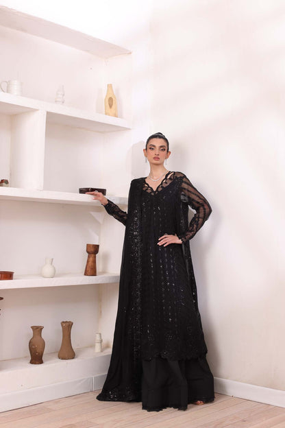 Noor by Saadia Asad | Noor Chiffon De Luxe | D4 - Wedding Dress - Maria Faisal