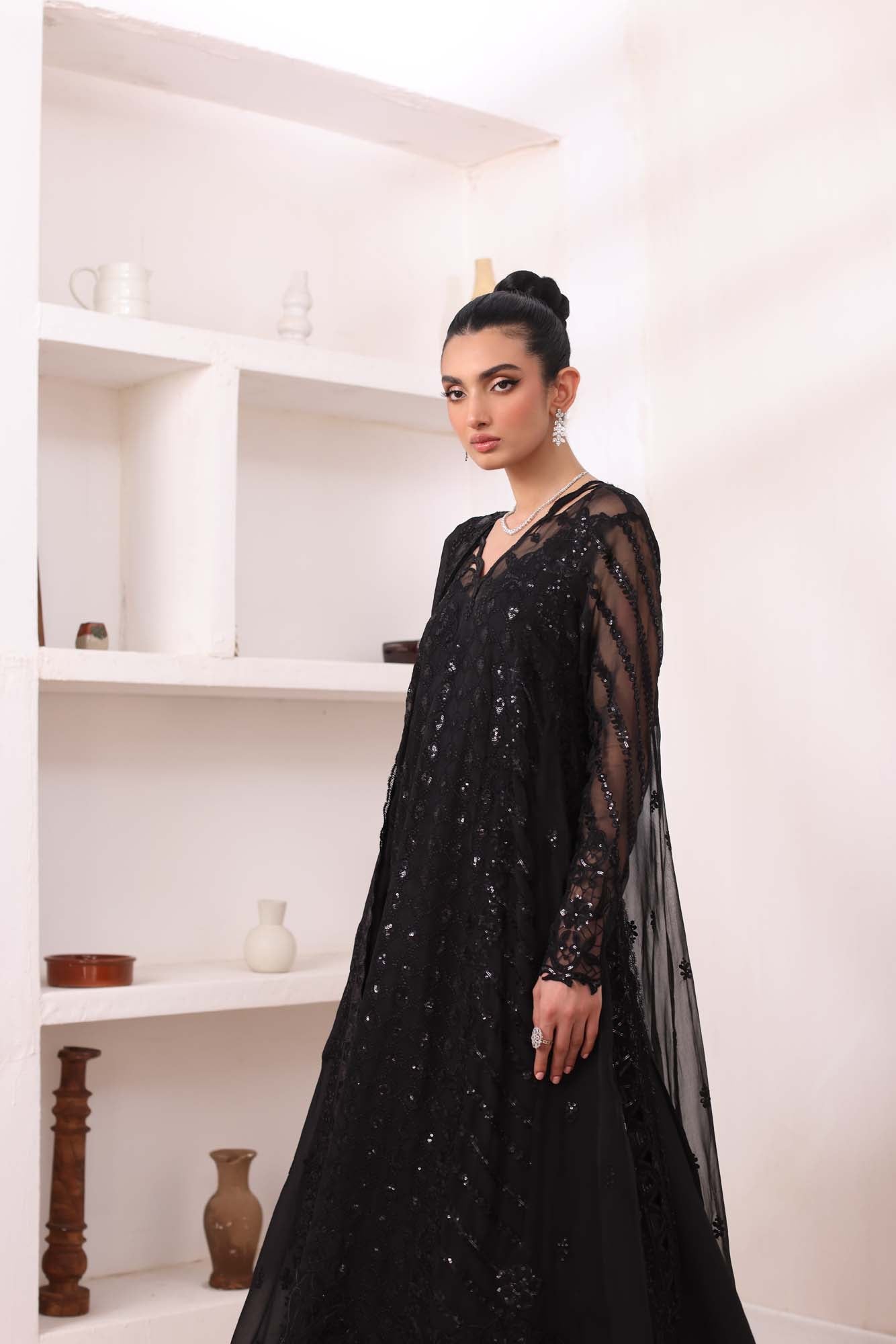 Noor by Saadia Asad | Noor Chiffon De Luxe | D4 - Wedding Dress - Maria Faisal