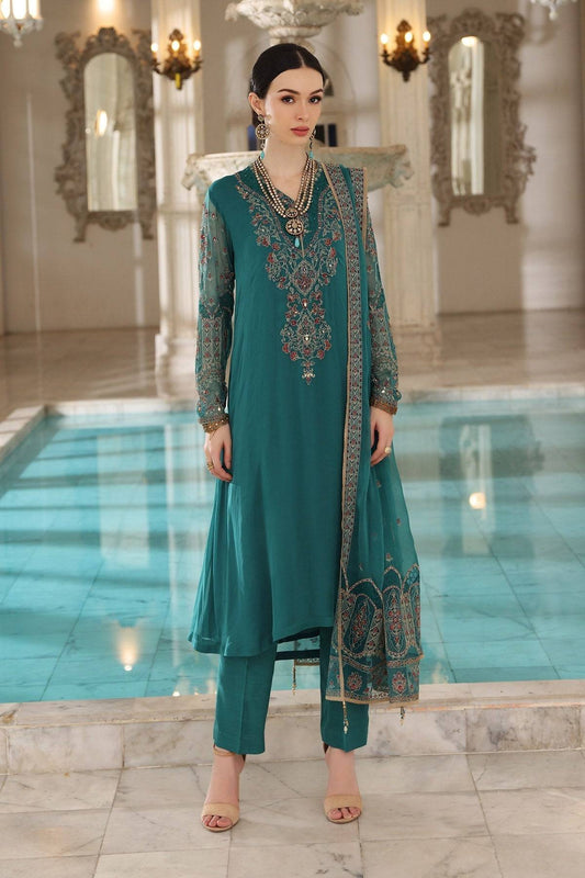 Chinyere | Formal Wedding Exclusive | Deep Sea (AA5393) by Maria Faisal - Registered Vendor of : Chinyere - type : Ladies Clothes - 100% original wedding dresses