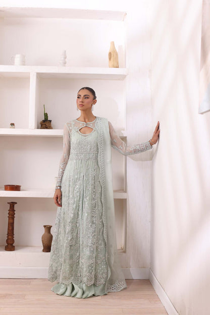 Noor by Saadia Asad | Noor Chiffon De Luxe | D8 - Wedding Dress - Maria Faisal