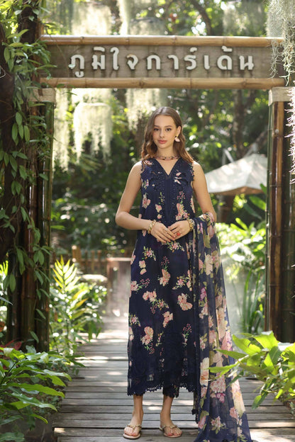 Noor by Saadia Asad | Eid Luxe Printedkari | D8-B by Maria Faisal - Registered Vendor of : Noor by Saadia Asad - type : Ladies Clothes - 100% original wedding dresses