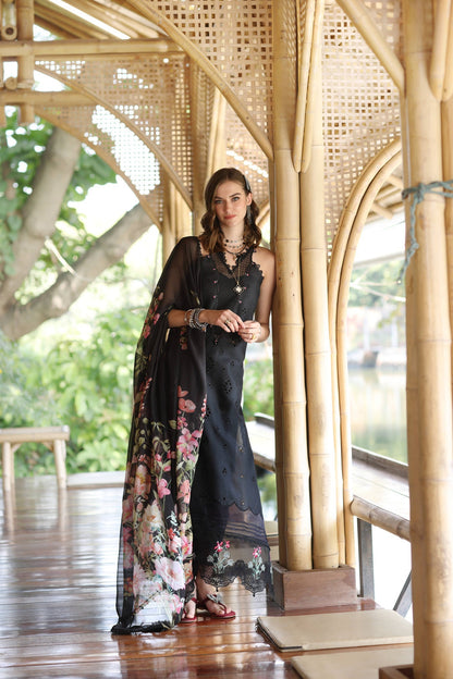 Noor by Saadia Asad | Eid Luxe Printedkari | D7-A by Maria Faisal - Registered Vendor of : Noor by Saadia Asad - type : Ladies Clothes - 100% original wedding dresses