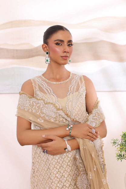 Noor by Saadia Asad | Noor Chiffon De Luxe | D1 - Wedding Dress - Maria Faisal