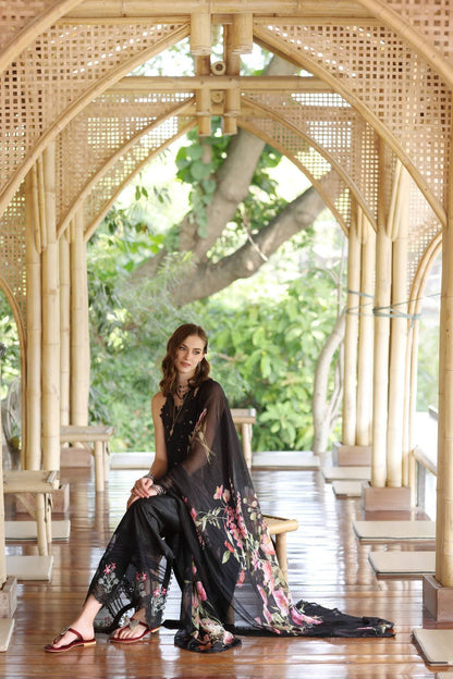 Noor by Saadia Asad | Eid Luxe Printedkari | D7-A by Maria Faisal - Registered Vendor of : Noor by Saadia Asad - type : Ladies Clothes - 100% original wedding dresses