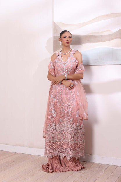 Noor by Saadia Asad | Noor Chiffon De Luxe | D6 - Wedding Dress - Maria Faisal