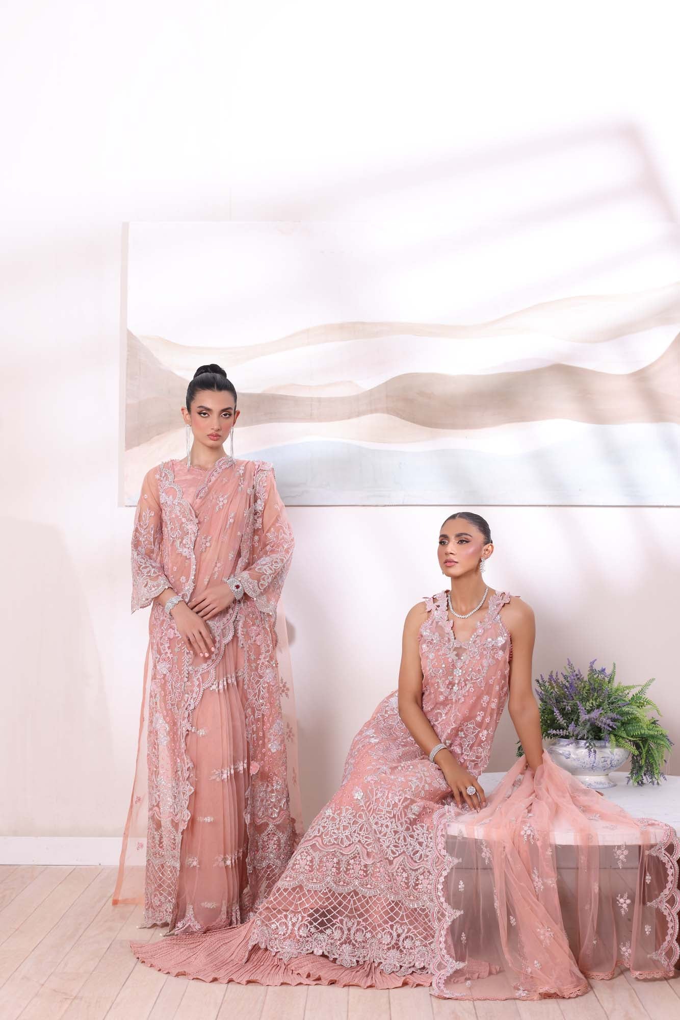 Noor by Saadia Asad | Noor Chiffon De Luxe | D6 - Wedding Dress - Maria Faisal