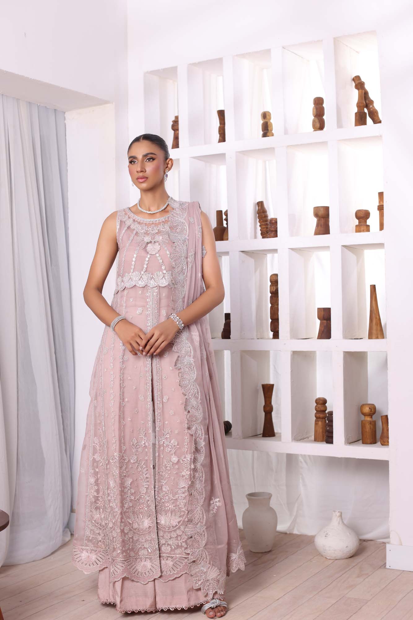Noor by Saadia Asad | Noor Chiffon De Luxe | D3 - Wedding Dress - Maria Faisal
